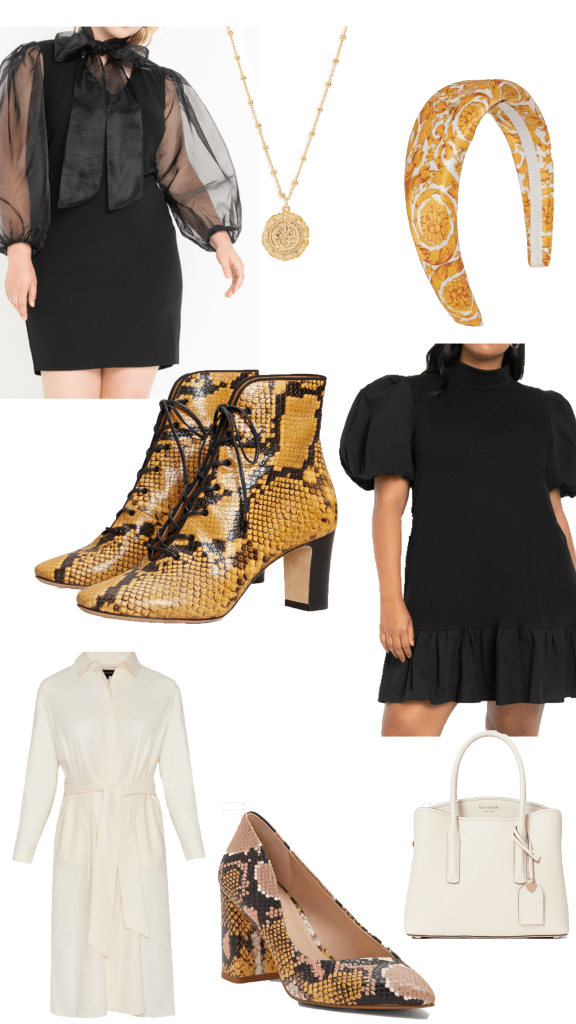 Fall Workwear Style Inspiration: Neutral + Gold Glam