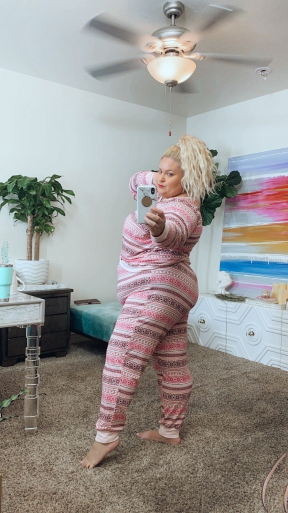 affordable pajamas $11 holiday set