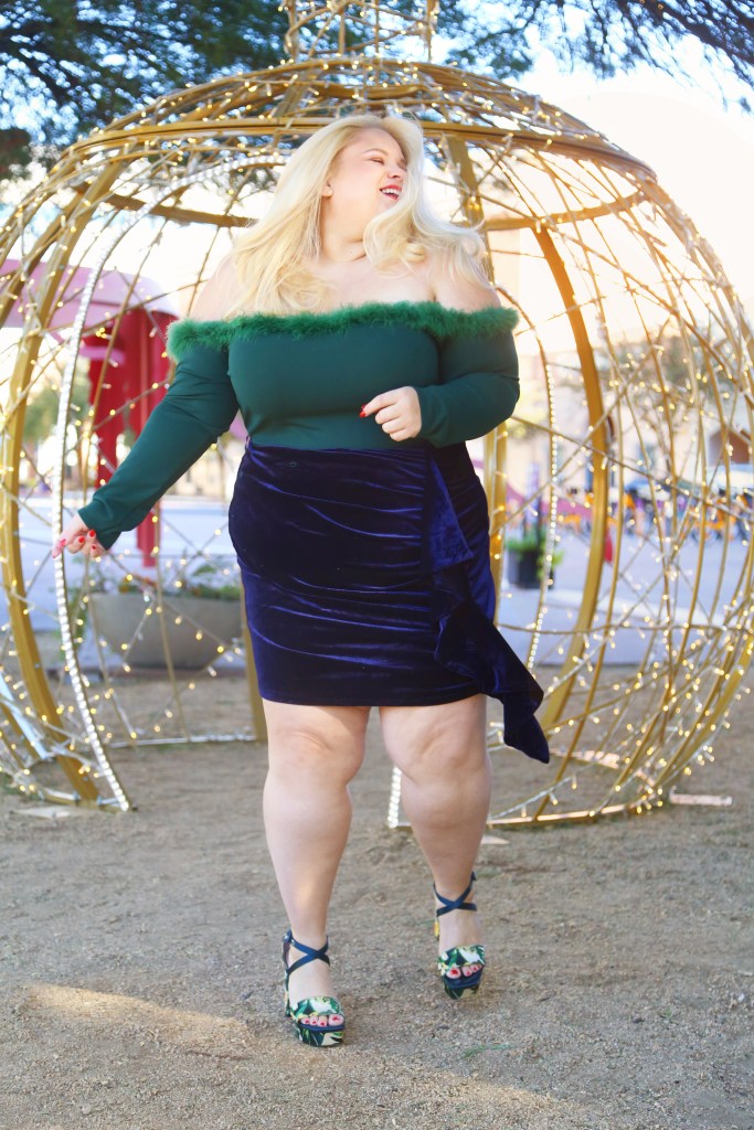 Don't Ruffle My Feathers Plus Bodysuit